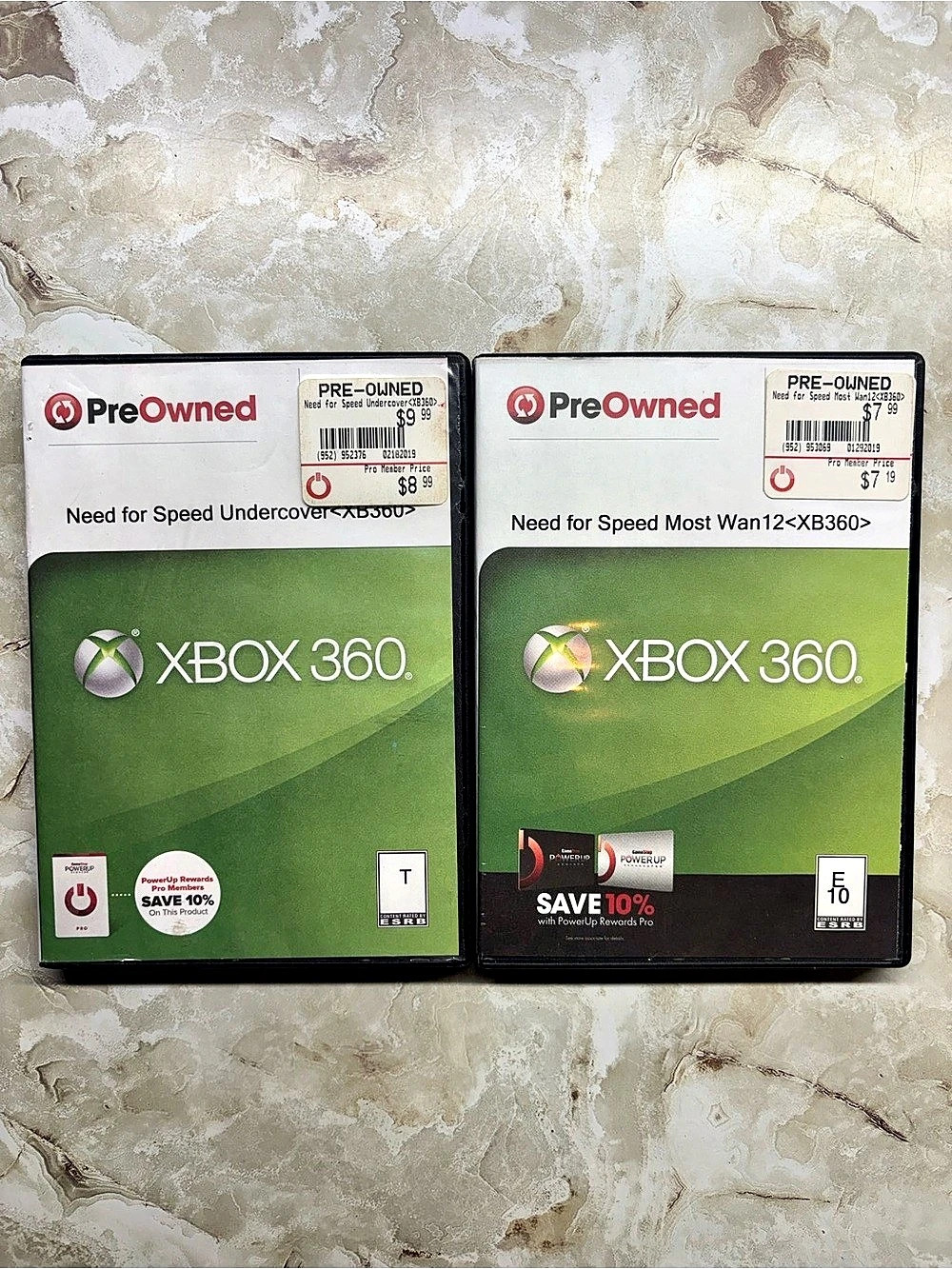 Xbox 360 Video Games 2-Disc Set